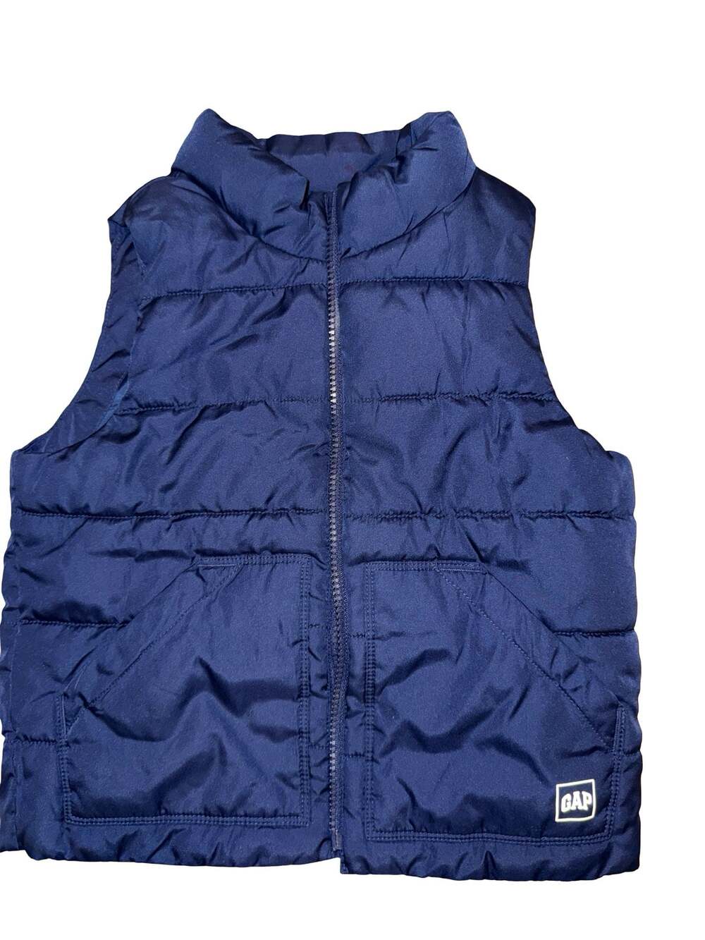 Baby Gap Navy Blue Puffer Vest Toddler Size 4 Years